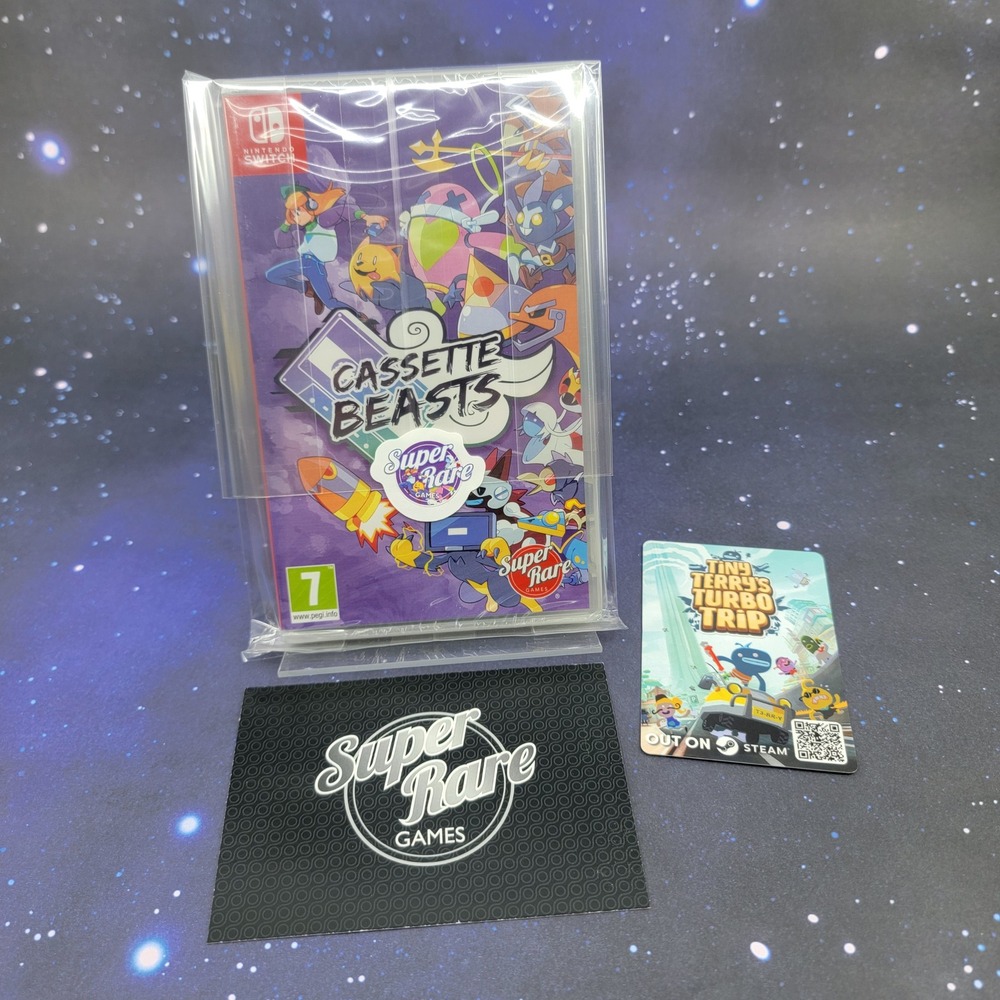 Cassette Beasts Nintendo Switch Super Rare Games SRG #113 New Sealed Limited Ed